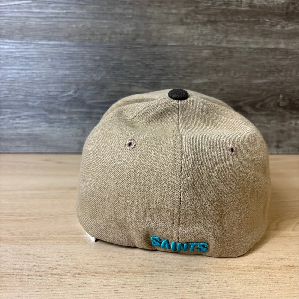 St Paul Saints Hat Cap Fitted Small Brown Camo Minor League Baseball MILB Zephyr